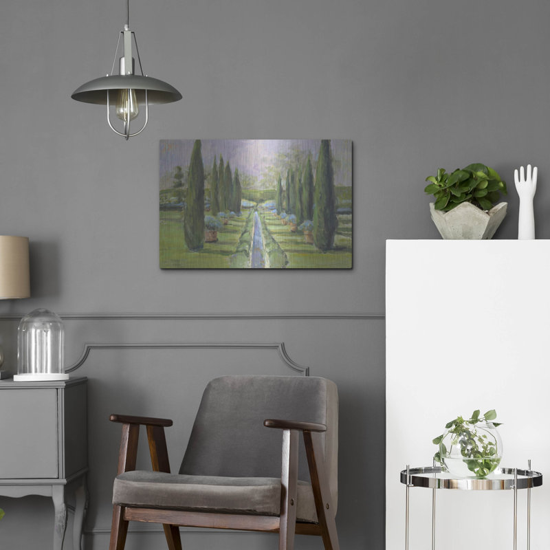  «Garden Path» par Allayn Stevens, art mural en métal