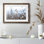 Spring Fluff - Matted and Framed Under Acrylic Glass, Large Living Room Wall Art