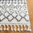 Lia Fringe Shag Performance Southwestern Rug-2010710041