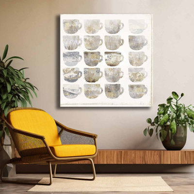 Art mural sur toile Rustic Teacup