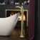 Rhen Single Handle Floor Mounted Freestanding Tub Filler Trim with with Handshower