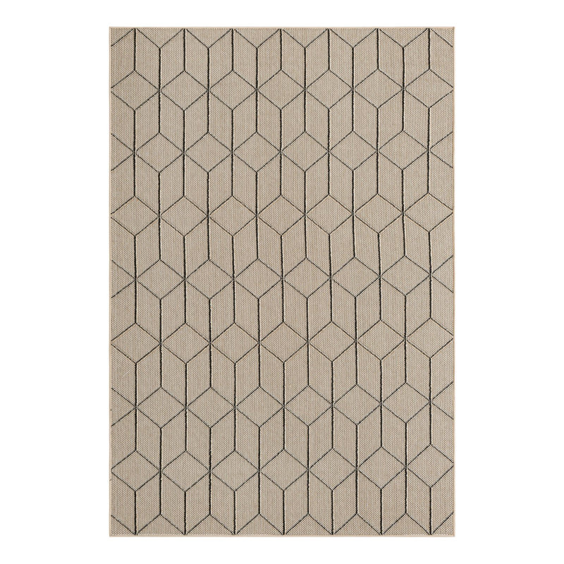 Indoor/Outdoor Trellis Area Rug, Rectangle 6'1" x 9'