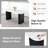 Marble MDF Top Dinning Table Set-795511692-795511688-795511689
