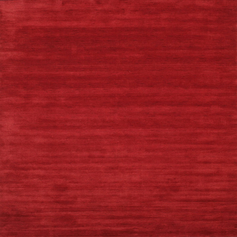 Tapis rouge contemporain, Carré 8 pi