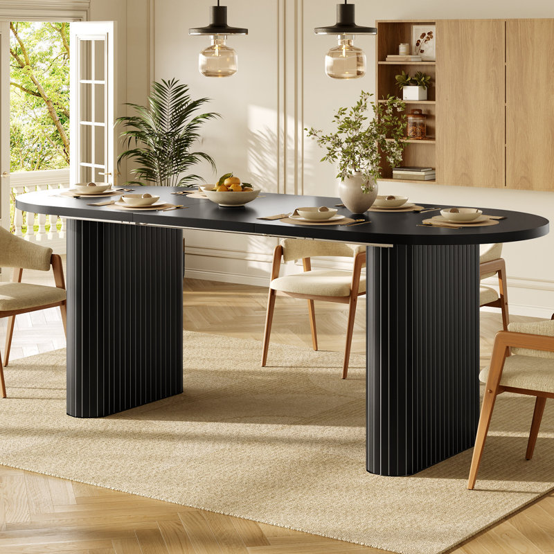 Dining Table, Black