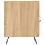 Edgecumbe 40cm W Iron Bedside Table-1841592859
