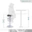 Tabouret pivotant à hauteur réglable-918419480-918420508