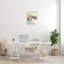 "Cadre abstrait à peinture simple" par Suzanne Nicoll sur toile-351027309-351027308