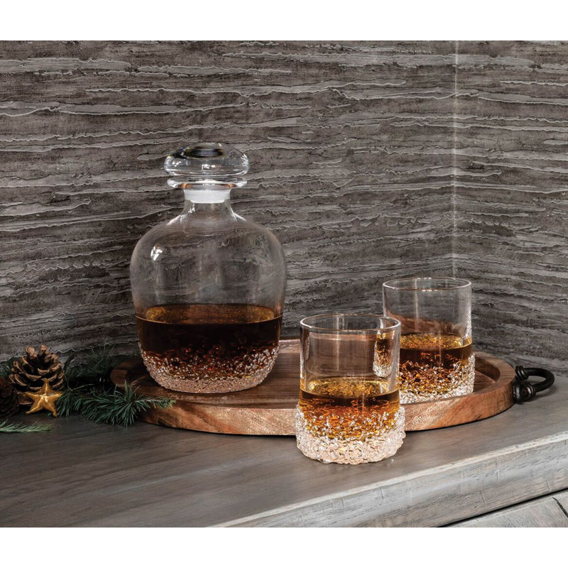 Simon Pearce Sterling Whiskey Decanter - Thumbnail 3