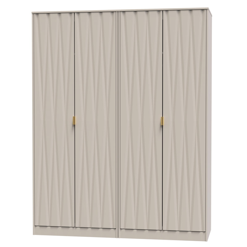 Baturhan Manufactured Wood Wardrobe, Kashmir Matt