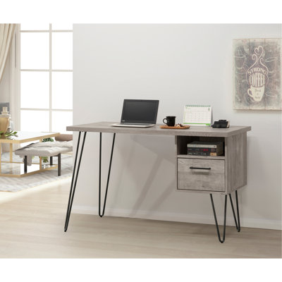Bureau en chêne gris