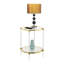 Table de bout ronde en verre acrylique Carolina-258266700
