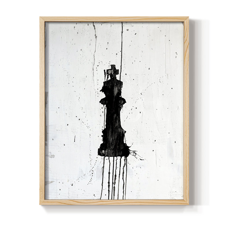 Rehearsal I Framed Print - Solid Wood, 21" H x 17" W