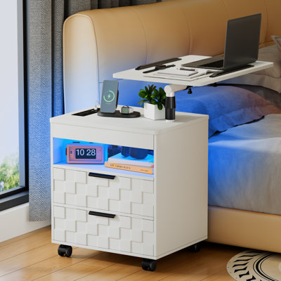 Evadna 19.6'' W Nightstand
