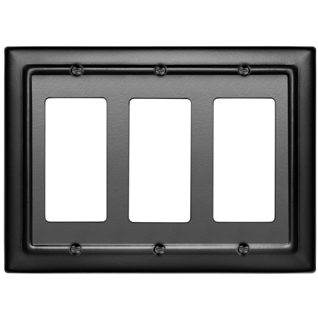 3-Gang Rocker Wall Plate Monarch Abode