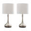 Ensemble de 2 lampes de table en métal 24 po Donenfeld