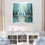 «Penguin Family Elegance In Snow I», art mural sur toile pingouin-97188923-97188919