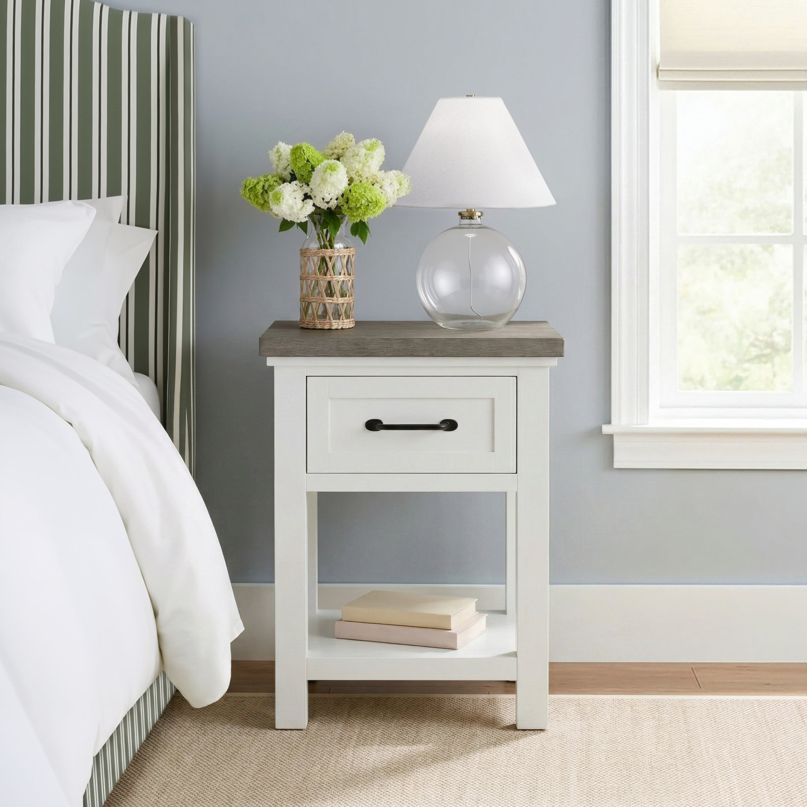 Kenya Nightstand, Cloud/Fog