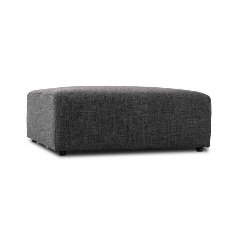Lawndale Ottoman PC-Saxon Charcoal