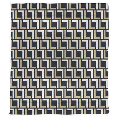 New Orleans Geometric Shapes Comforter