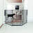Metal Wall Mounted Pet Gate-143446523