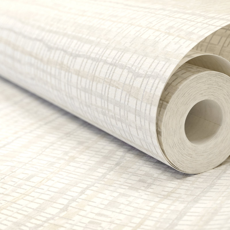 Salt Fondo Wild Grass Effect Wallpaper Roll, Ivory