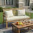 Versatile Patio Cushion Set With Weatherproof Fabric - Includes Bench Cushion & 2 Pillow Covers For Garden And Porch Furniture-746785752-746785746