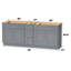 Base de meuble-lavabo double 78 po seulement-96631508