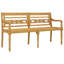 Broomsedge Solid Wood Teak Outdoor Bench