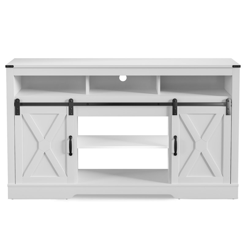 Milaun TV Stand for TVs up to 70", White