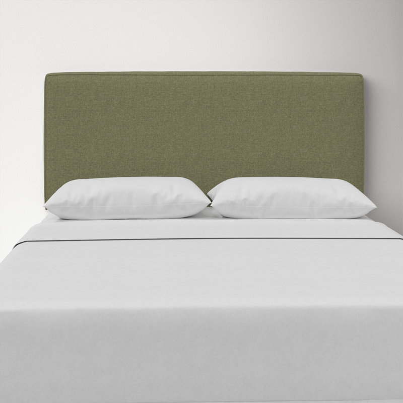 Marquise Upholstered Headboard, Queen, Zuma Laurel Textured Linen