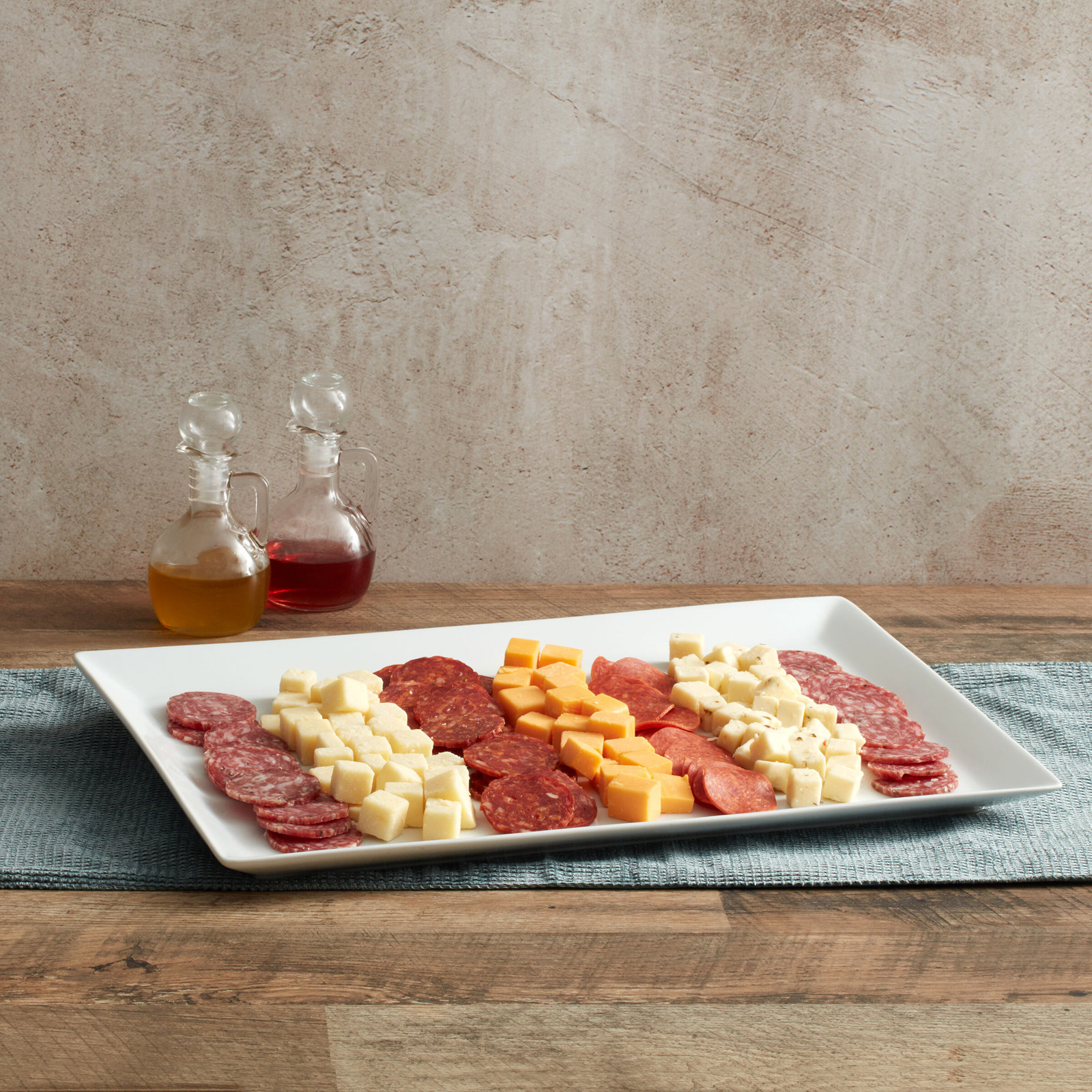 Fitz and Floyd Everyday White Rectangular Platter