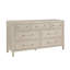 Commode 7 tiroirs avec miroir Celentano