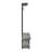 Pomona 48" Hall Tree with Open Storage, Slate Gray-1981361094