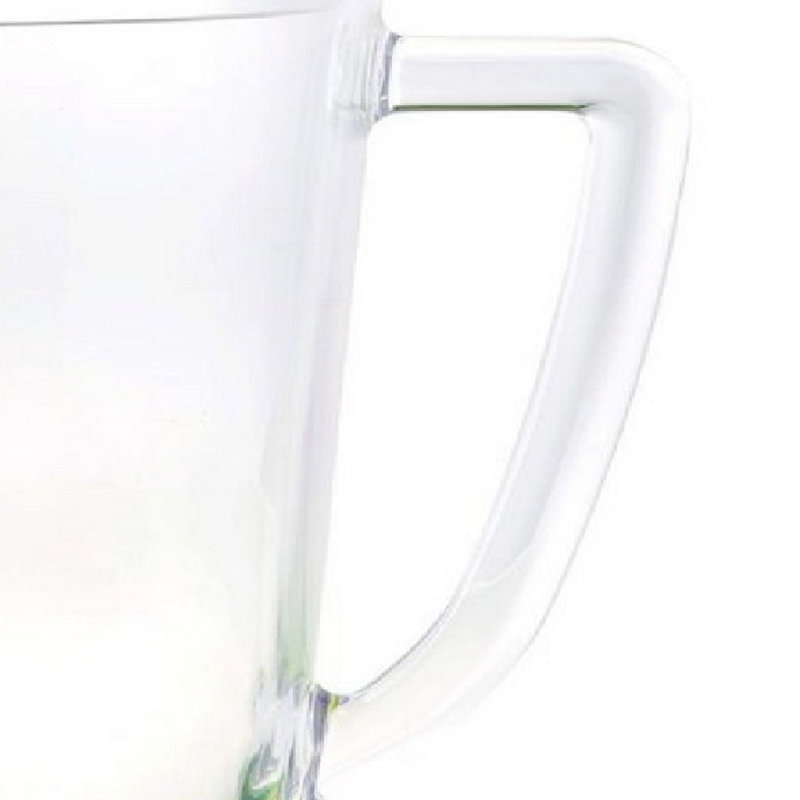 Carafe d'eau en plastique incassable 2,75 pintes avec couvercle et bec - sans Bpa, Rose / Vert