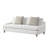 Sofa Single Reverable Cushion With 2 Pillows