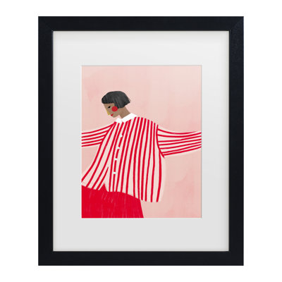 «Bea Muller, la femme aux rayures rouges»