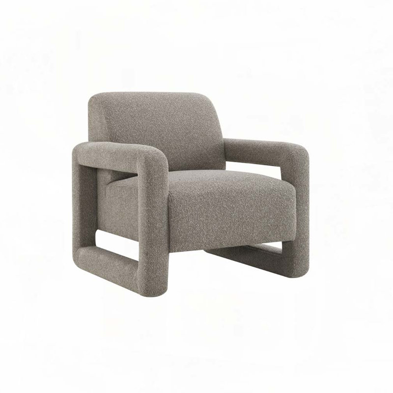 Fauteuil d'appoint en chenille