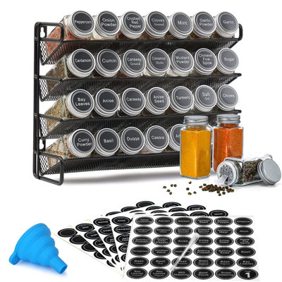 Spice Jar & Rack Set
