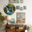 Horloge murale en verre Waterfall