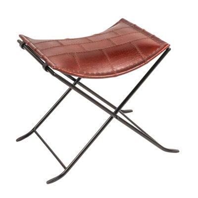 Metal Accent Stool by 17 Stories