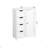 Bathroom Storage Cabinet, Floor Cabinet With Adjustable Shelf And Drawers