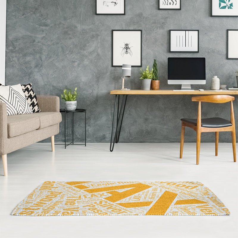 Chenille Indoor Rug, Rectangle 4' x 6'