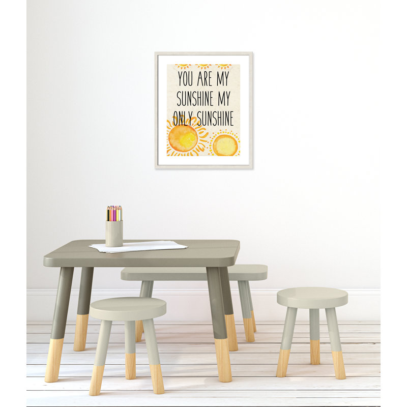 Adhésif décoratif soleil A, Encadré de boîte à grain de bois blanc, H 24,5 po x l 20,5 po x P 1,18 po