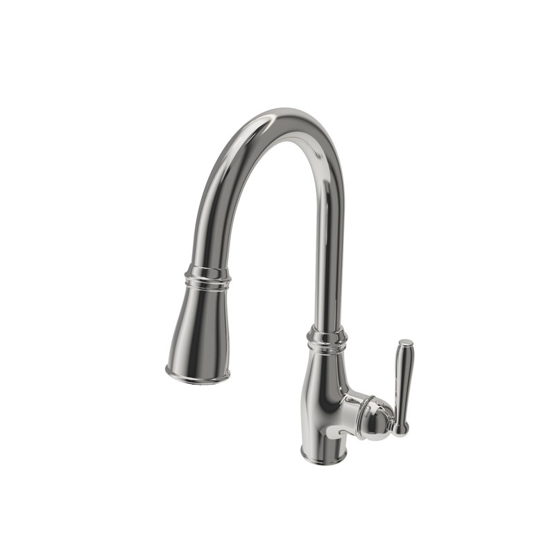 Robinet de cuisine rétractable Belsena 2.0, Acier inoxydable