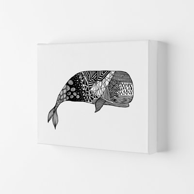Whale by Carissa Tanton - Wrapped Canvas Print