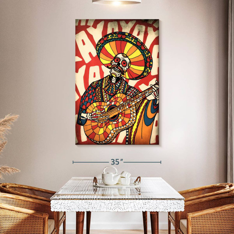 Kelan Mariachi, 51" H x 34" W