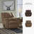 Pinard Faux Leather Recliner-1617484636