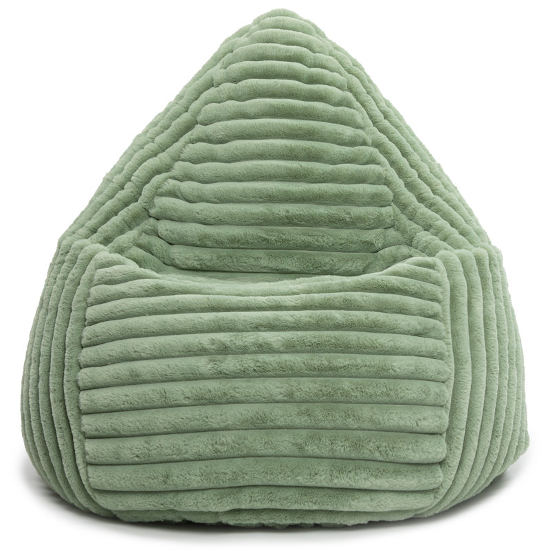 Fauteuil à billes Raya, Polyester vert