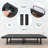 Massaging Zero Gravity Adjustable Bed with Wireless Remote-21956388